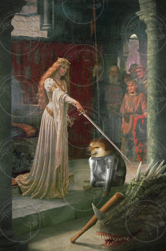 "Sirm Cheems Lamcelomt Parmt II" - Canvas